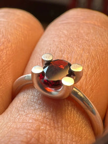  Garnet Ring - Deodata Design