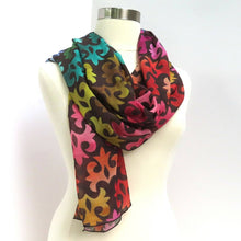  Chiffon Scarves - Warm Colors - Becka Rahn