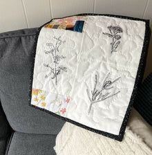  Botanical Hand - Embroidered Quilt - Heather Kerley Art