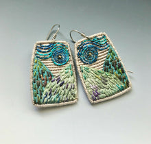  Knotted Van Gough Earrings - Blue Quail Design