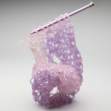  Knitted glass sculpture - "Knit Together" - Carol Milne LLC