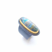  One-of-a-Kind Indonesian Opal Wood Ring