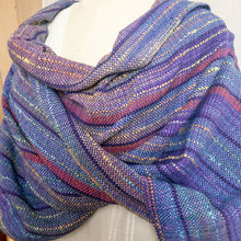  Tropical Fish V - Back Shawl - Deborah Bryant Handwoven