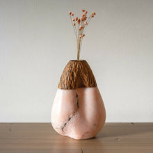  Pink Teardrop Vase - David Breeding