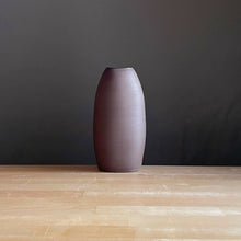  Coffee Clay Oval Table Vase - SM Ceramics