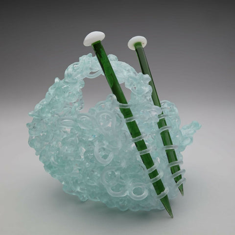 Knitted Glass Sculpture - 