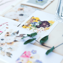  Flower Print Card Collection - Reclaimed Gardens