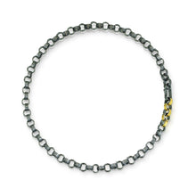  Hammered Link Necklace - Heather Guidero Jewelry