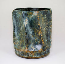  Patinated Vessel - "FACETS 12" Edition - ultraWAVE Art Metal Studio