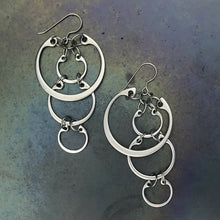  Cascading Circles Earrings (Large) - Wraptillion