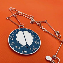  big Bold Brain pendant - Metal Objects