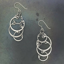  Clustered Circles Earrings (Large) - Wraptillion