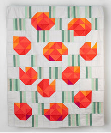  California Poppy Quilt - Textilepop