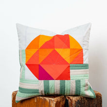  California Poppy Quilted Pillow - Textilepop