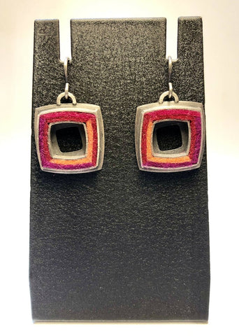 Square Donut Earrings