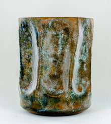  Patinated Vessel - "FACETS 13" Edition - ultraWAVE Art Metal Studio