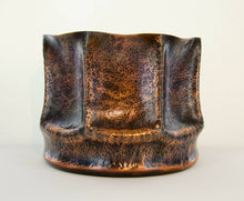  Patinated Vessel - "FACETS 21" Edition - ultraWAVE Art Metal Studio