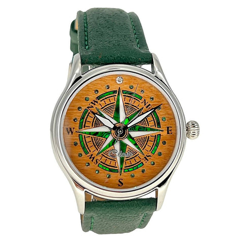 Compass Rose - Navigation Timepiece - 38mm