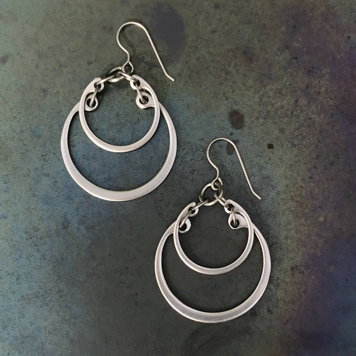 Overlapping Graduated Earrings