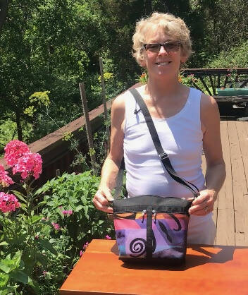 Small Cross-body Organizer Purse