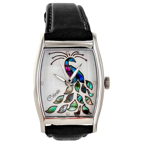 Peacock Watch - Rectangular