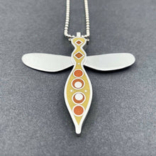  modern Deco bug necklace - Metal Objects