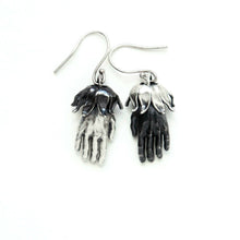  Pierrot Hands Earrings - KK Wearable Sculpture