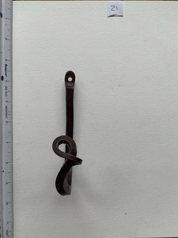 Hook with decorative end