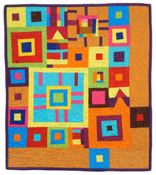  Neon Puzzle - Cindy Grisdela Art Quilts