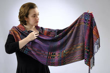  Blocks and Polyvalence Shawl - Muffy Young Handweaving