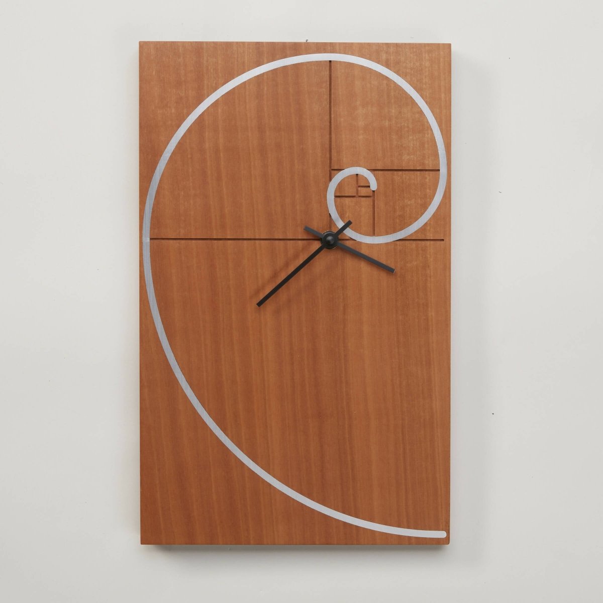 Fibonacci Spiral Clock