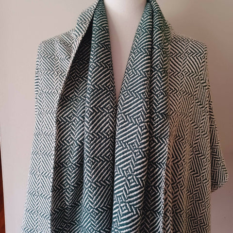 Handwoven Cotton Throw/Oversized Scarf