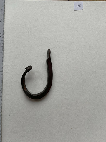 Hook with decorative end