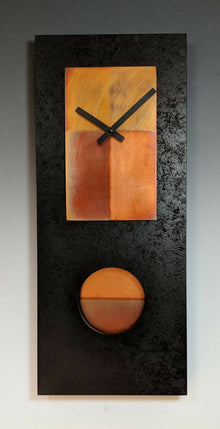  Black & Copper 24 Pendulum Clock - Leonie Lacouette