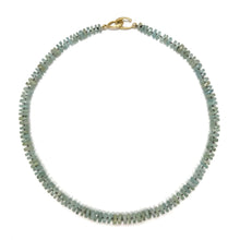  Aquamarine Candy Necklace | 18k | 18.5in - Original Eve Designs