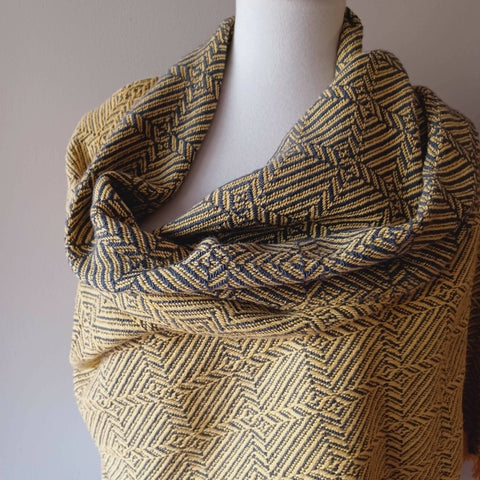 Handwoven Cotton Throw/Oversized Scarf