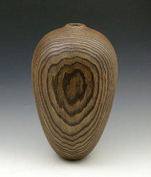  Black & Tan Hollow Vessel - Wood Artforms