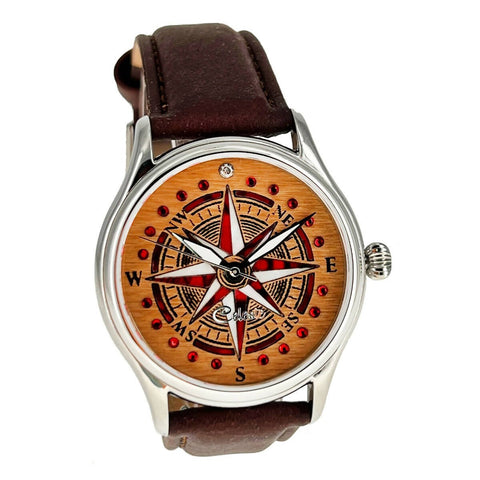 Compass Rose - Navigation Timepiece - 38mm