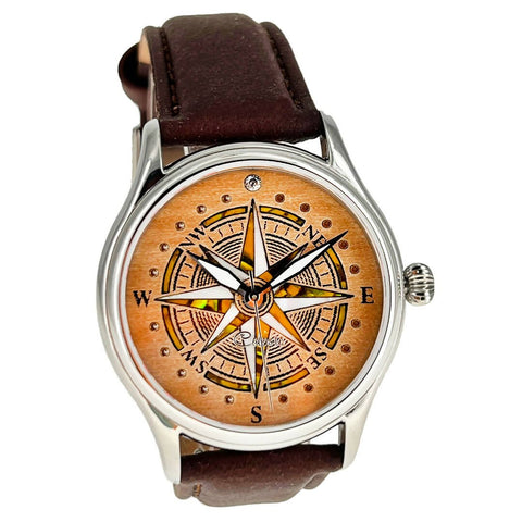 Compass Rose - Navigation Timepiece - 38mm