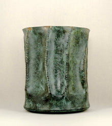  Patinated Vessel - "FACETS 4" Edition - ultraWAVE Art Metal Studio