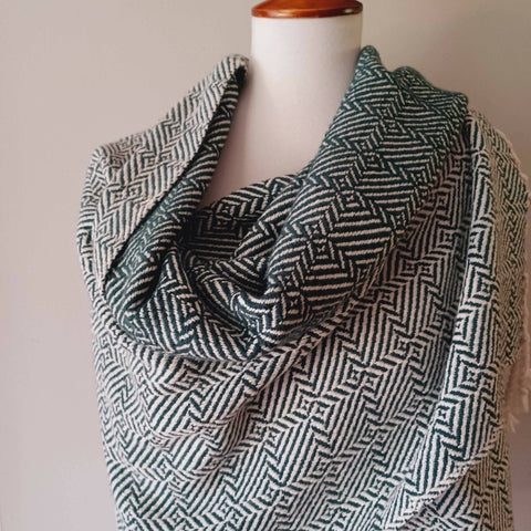 Handwoven Cotton Throw/Oversized Scarf