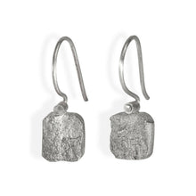  Broken Silver Dangle Earrings