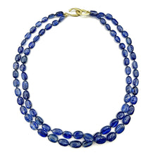  Kyanite Double Strand Candy Necklace | 18k Yellow Gold | 16 in - Original Eve Designs