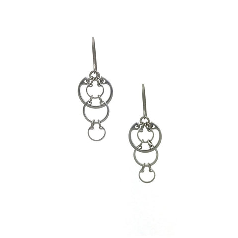 Cascading Circles Earrings (Small)