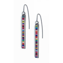  Skinny Rectangle Earrings- Medium - Michele A Friedman