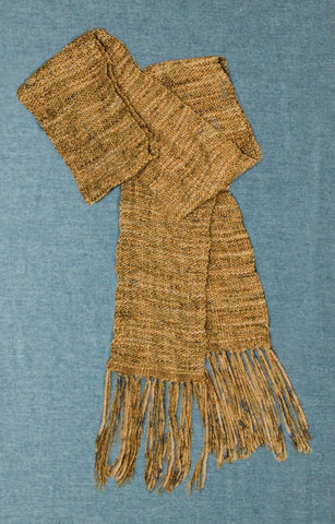 Scarf Men's Or Women's, Handwoven