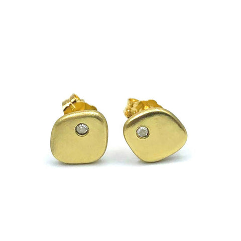 Azores Stud Earrings | 18k Gold