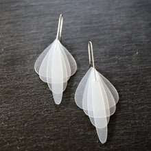  Lacewing Earrings - made from post-consumer plastic - Charity Ridpath