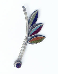  Lotus Flower Brooch 2 - Michele A Friedman