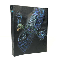  Large Leather journal with Bird in Flight on cover - Wendy Ellertson Studio